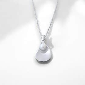 Κολιέ Silver Shell από ασήμι 925