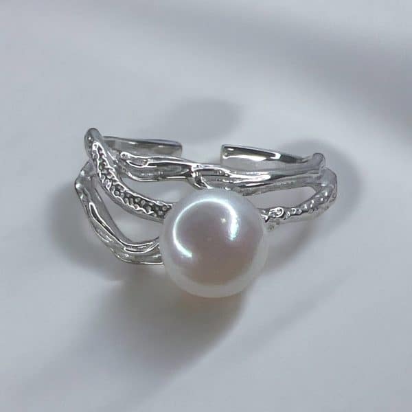 Δαχτυλίδι Ivory Gleam Silver από ασήμι 925