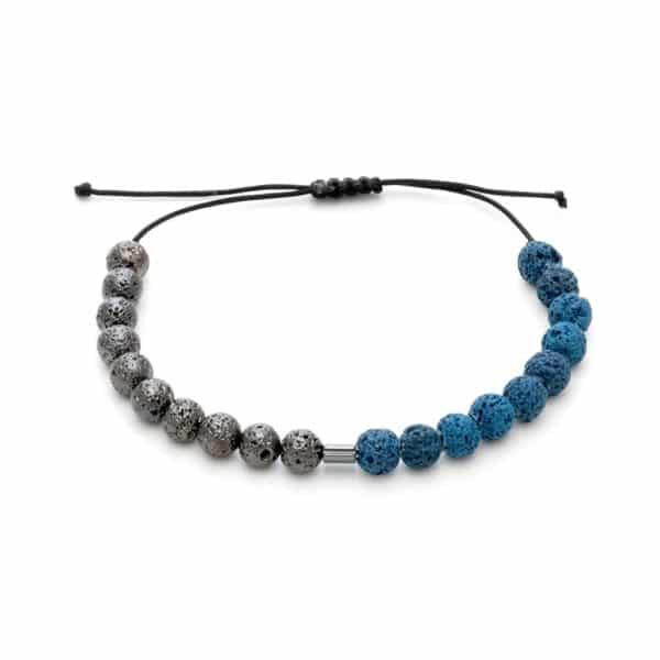 Ανδρικό Βραχιόλι Lifelikes Lava Half Blue