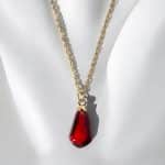 Ατσάλινο Κολιέ Lucky Pomegranate Gold