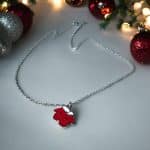 Ατσάλινο Κολιέ Cozy Glow Silver
