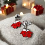 Ατσάλινα Σκουλαρίκια Cozy Glow Silver