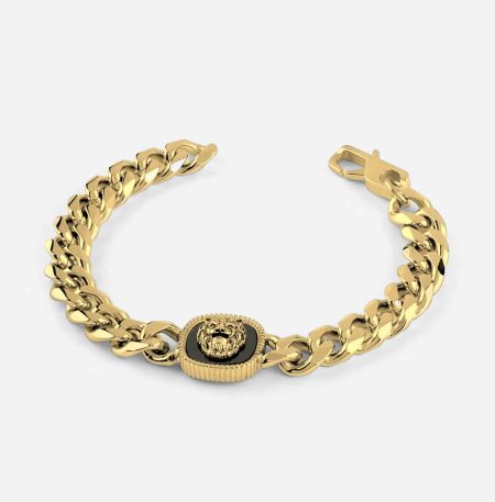 Βραχιόλι Guess Lion King Gold