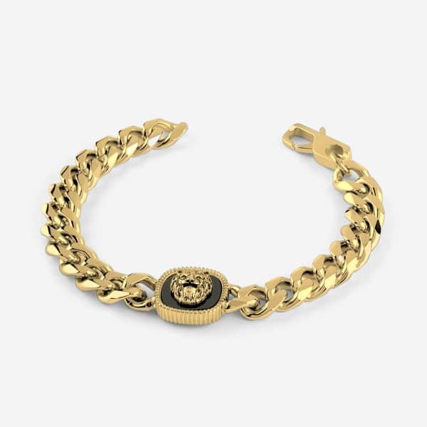 Βραχιόλι Guess Lion King Gold