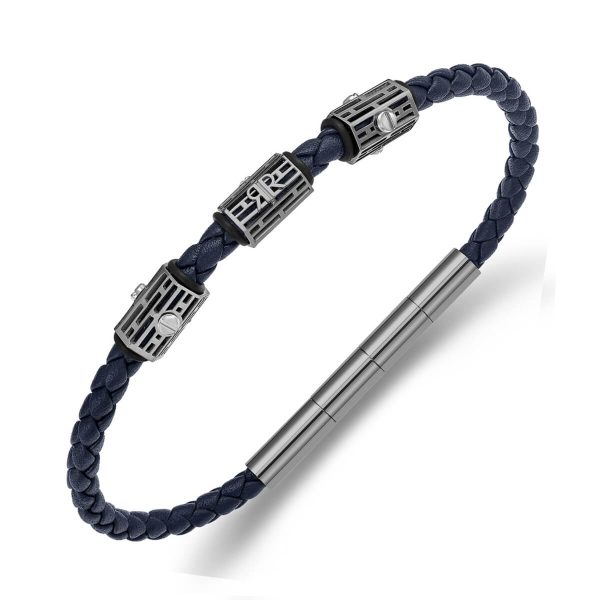 Ανδρικό βραχιόλι Cerruti Adriano Blue