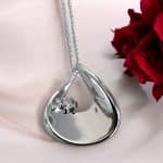 Κολιέ Silent Starlight Silver από ασήμι 925