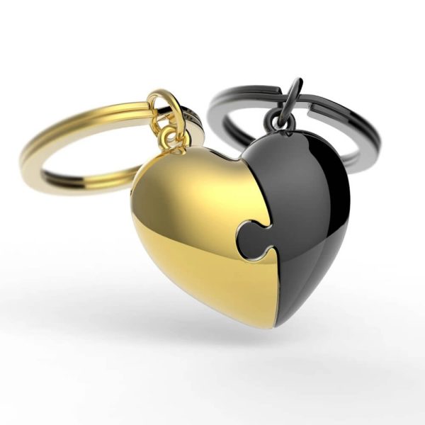Metalmorphose Μπρελόκ Puzzle Heart