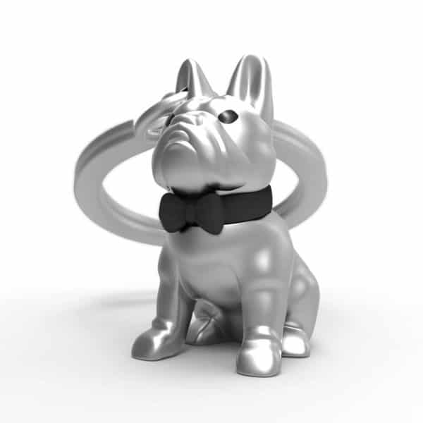Metalmorphose Μπρελόκ Bulldog Black Bowtie