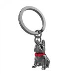 Metalmorphose Μπρελόκ Bulldog Red Bowtie