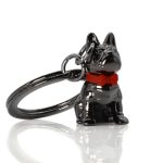 Metalmorphose Μπρελόκ Bulldog Red Bowtie