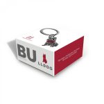 Metalmorphose Μπρελόκ Bulldog Red Bowtie