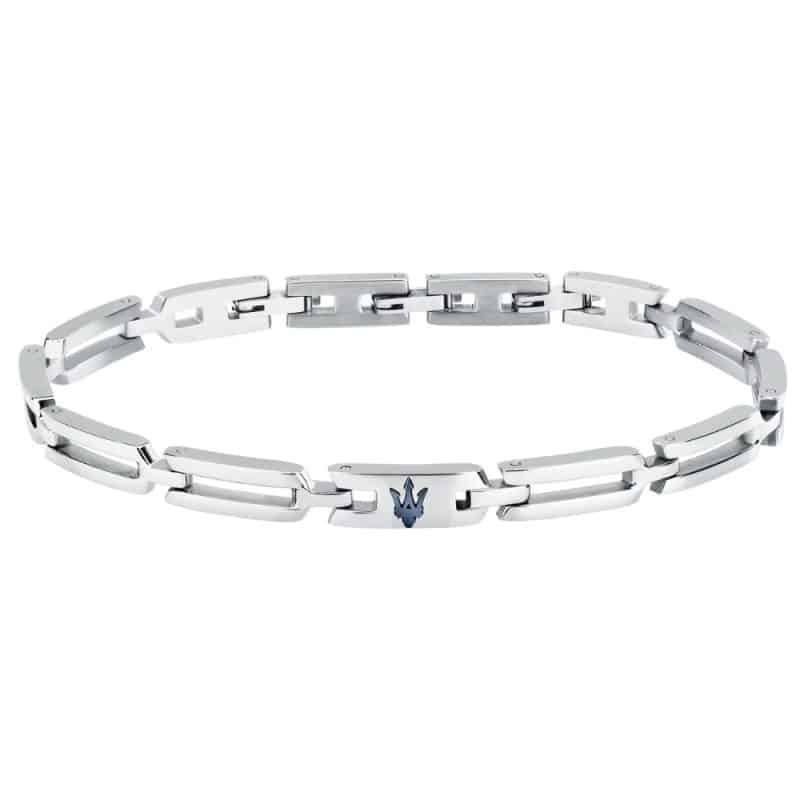 Ανδρικό Βραχιόλι Maserati JM424AVD73 Silver - Blue