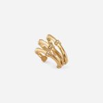 Μονό σκουλαρίκι Guess Ear Cuff Bamboo Gold