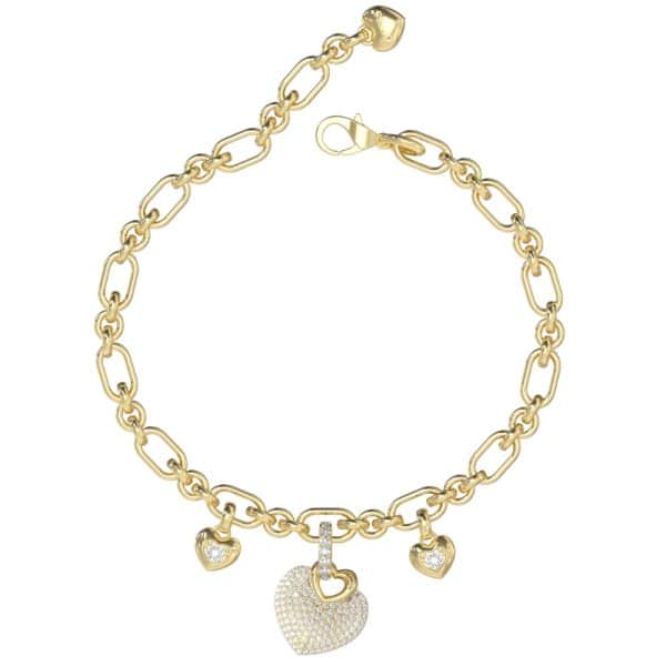 Βραχιόλι Guess Crazy in Love Gold