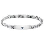 Ανδρικό Βραχιόλι Maserati Iconic JM222AVD05 Silver