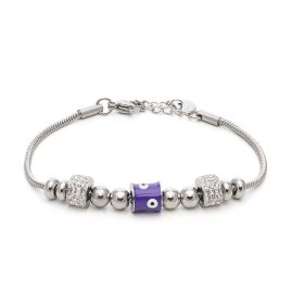 Γυναικείο βραχιόλι Visetti με Charms 42AB-BR004SWM