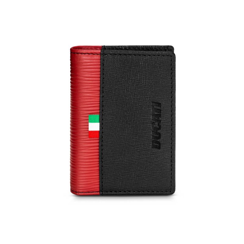 Θήκη για κάρτες Ducati Rocco Red - Black Double
