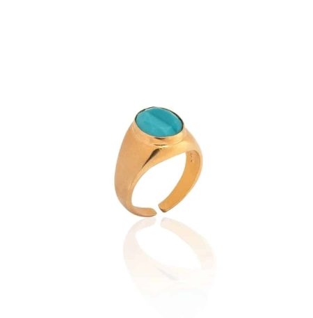 Δαχτυλίδι Chevalier Lifelikes Aqua Turqoise
