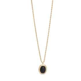 Γυναικείο Κολιέ Visetti Amulet Black Gold