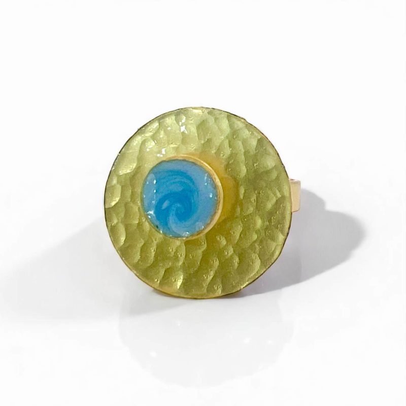 Δαχτυλίδι Chroma Catch the Light Turqoise