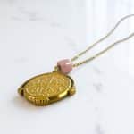 Ατσάλινο Κολιέ Peebls Byzantium Gold