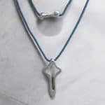 Κολιέ Blackowl Calma Blue