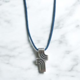 Κολιέ Blackowl Claytone Blue