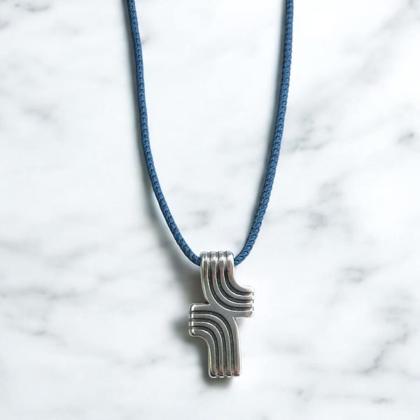 Κολιέ Blackowl Claytone Blue
