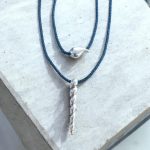 Κολιέ Blackowl Shell Blue