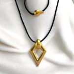 Κολιέ Blackowl Suntrace Gold