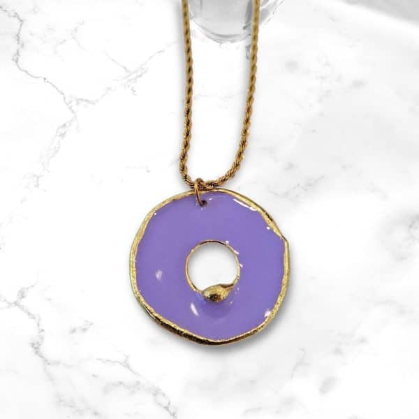 Κολιέ Chroma Sunset Petals Purple
