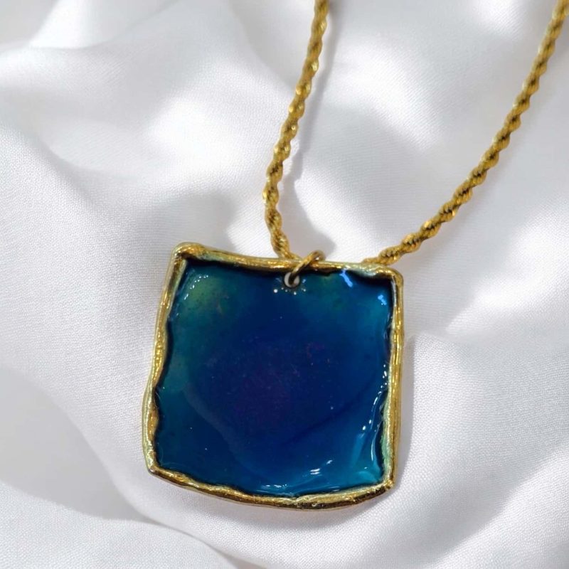Κολιέ Chroma Ithaka Deep Blue