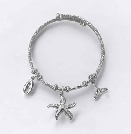 Βραχιόλι Peebls Tropical Beach Silver