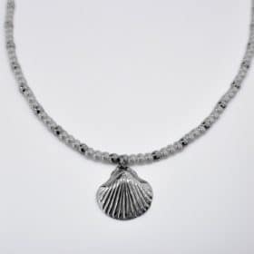 Κολιέ Peebls Seashell Silver