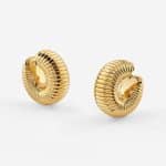 Ατσάλινα Σκουλαρίκια Guess Berbera Gold