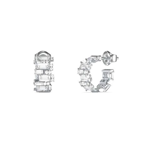 Ατσάλινα Σκουλαρίκια Guess Chandelier Silver