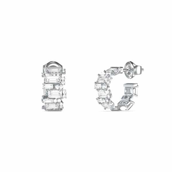 Ατσάλινα Σκουλαρίκια Guess Chandelier Silver