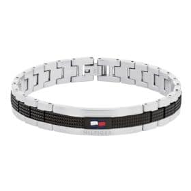 Ατσάλινο Βραχιόλι Tommy Hilfiger 2790643 Silver Black