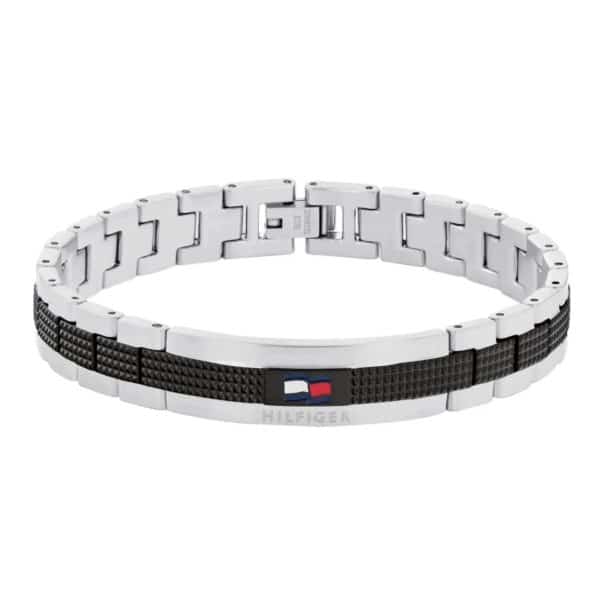 Ατσάλινο Βραχιόλι Tommy Hilfiger 2790643 Silver Black