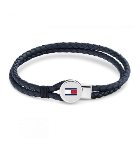 Δερμάτινο Βραχιόλι Tommy Hilfiger 2790656 Dark Blue