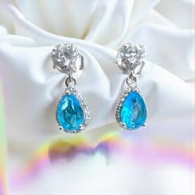 Σκουλαρίκια Sea Drops από ασήμι 925