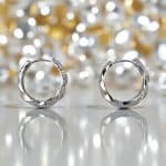 Σκουλαρίκια Vibe Hoops Silver από ασήμι 925