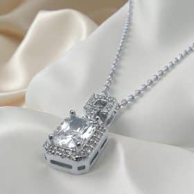 Κολιέ Silver Maze από ασήμι 925