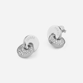 Ατσάλινα Σκουλαρίκια Guess Blooming Summer Silver