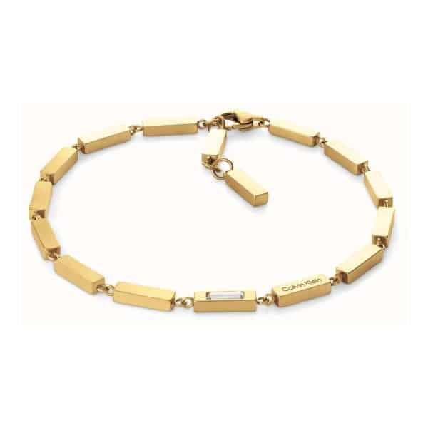 Γυναικείο Βραχιόλι Calvin Klein Essential Glam Gold