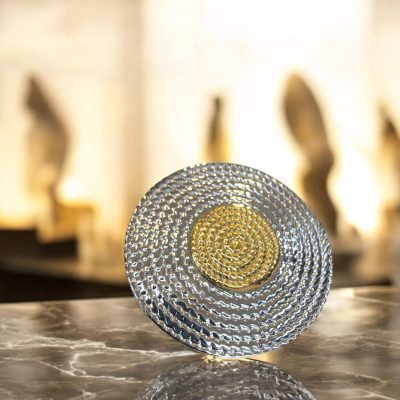 Ατσάλινο Δαχτυλίδι Sorelle Silver Gold