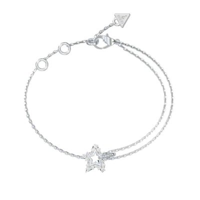 Βραχιόλι Guess Iconique Star Silver
