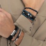 Ανδρικό Βραχιόλι Lifelikes Lava Metal and Blue