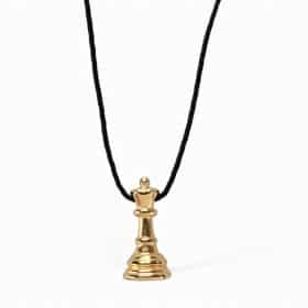 Κολιέ Blackowl My Queen Gold