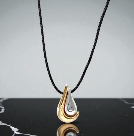 Κολιέ Blackowl Soul Year 26 Gold - Silver